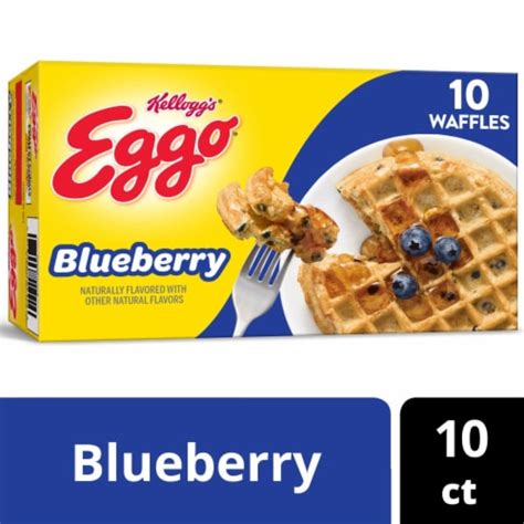 Kellogg's® Eggo® Blueberry Frozen Waffles, 10 ct / 1.23 oz - Pick ‘n Save