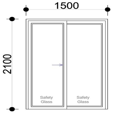 Sliding Patio Door SD1521 | Aluminium Sliding Doors With Prices | Sigmadoors