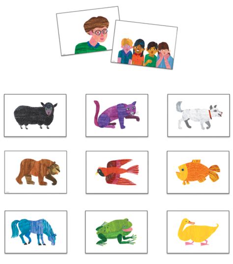 Brown Bear, Brown Bear, What Do You See™ Learning Cards Grade PK-2