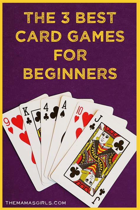 The 3 Best Card Games for Beginners