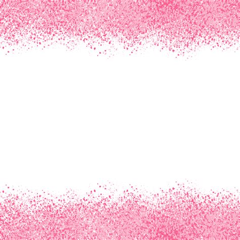 Elegant Pink Pastel Glitter Frame Border, Elegant Pink Pastels, Pink Glitter, Borders PNG ...