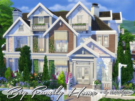 The Sims Resource - Big Family Home ( no CC ) ~ made by Melly20x