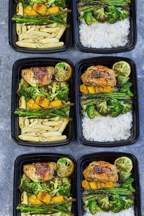 25 Healthier Than Take Out Meal Prep Recipes | Make Ahead Lunch Ideas