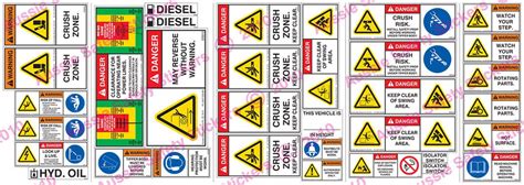 Truck Mounted Crane | Crane Safety Decals & Stickers