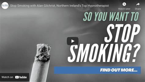 Stop Smoking | Alan Gilchrist Hypnosis