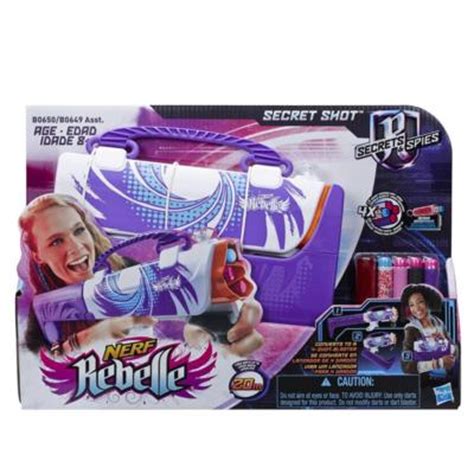 NERF – Rebelle Secrets And Spies Secret Shot Blaster « Tactical Fanboy