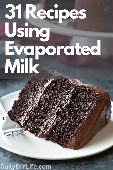 31 Recipes Using Evaporated Milk