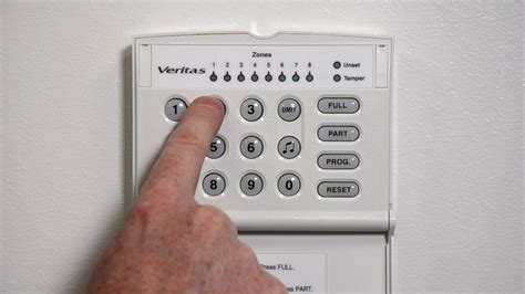 How to operate your Texecom Veritas alarm system via the Veritas LED keypad - YouTube