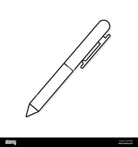 black pen icon Stock Vector Image & Art - Alamy