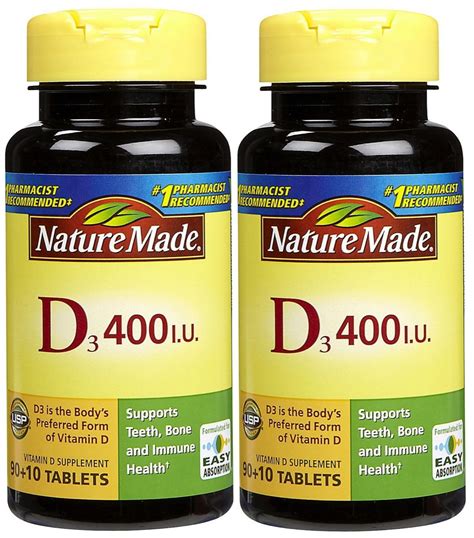 Deal: Nature Made Vitamin D $0.40 at CVS