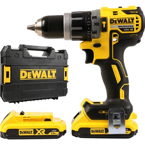 DeWalt DCD796 18V XR Cordless Brushless Combi Drill 2 x 2.0Ah