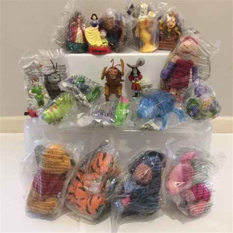 MCDONALDS DISNEY TOYS Happy Meal LOT Antz Beauty & the Beast Winnie the Pooh 90s $18.95 - PicClick