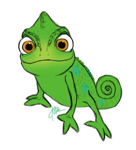 Chameleon Drawing Template | Free download on ClipArtMag