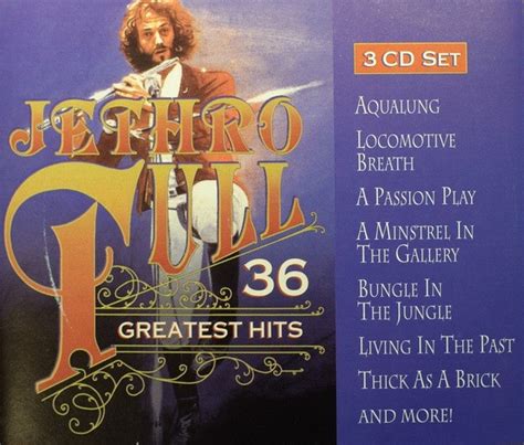 Jethro Tull - 36 Greatest Hits (1998, CD) | Discogs