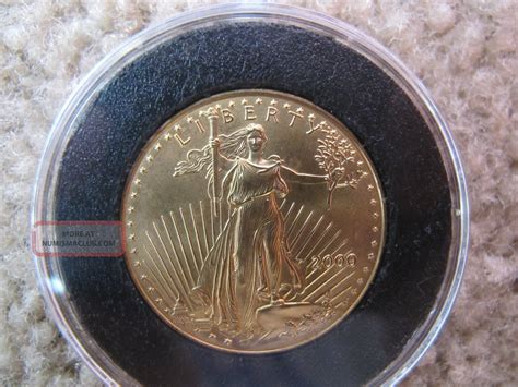 2000 $25 1/2 Oz Gold American Eagle - Low Mintage