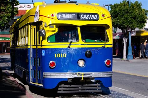 Trolley car, San Francisco stock photo. Image of road - 28632600