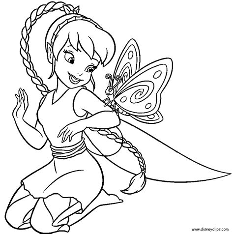 Fawn coloring page | Tinkerbell coloring pages, Fairy coloring pages ...