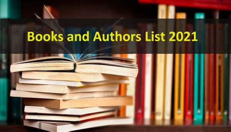 Books and Authors List 2021 for various exams [Updated] - Paper Tyari