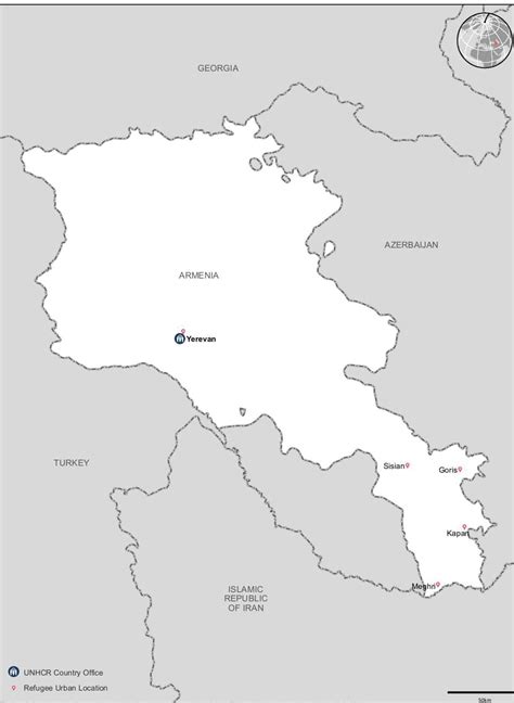 Printable Armenia Turkey Border Map – Free download and print for you.