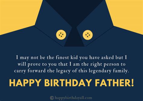 Heart Touching Birthday Wishes for Father from Daughter & Son