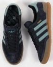 Adidas Jeans Trainers Navy Blue Sky,Suede,Originals, Sizes 6- 12, 13