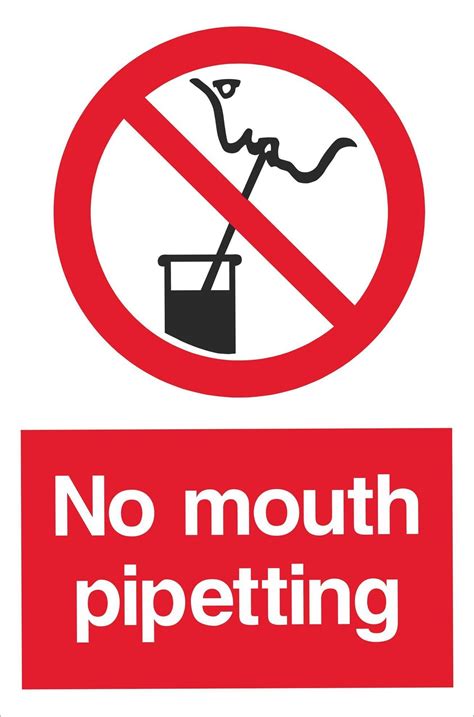 No mouth pipetting — Sign Services UK