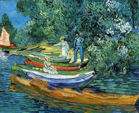 vangogh_rowing_boats_banks_oise_1890 | ErgsArt is an innovat… | Flickr
