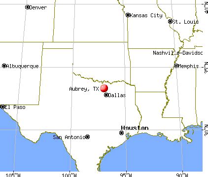 Aubrey, Texas (TX 76227, 76258) profile: population, maps, real estate, averages, homes ...