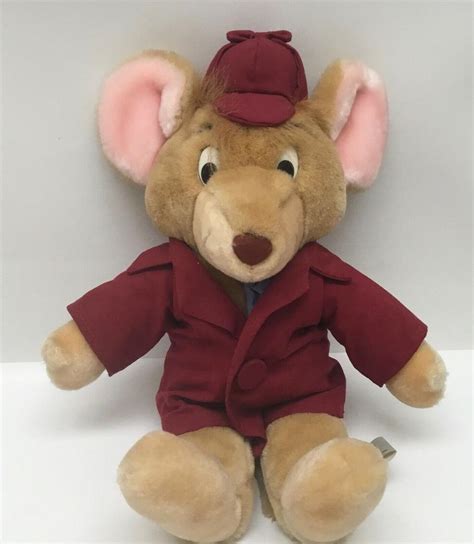 Vintage Disney Great Mouse Detective BASIL Plush Caltoy 15â | #2029505952