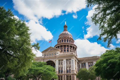 Premium AI Image | Texas State Capitol Building photography