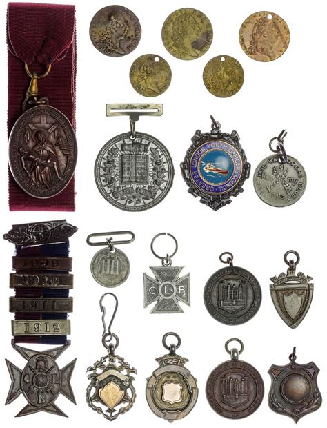 5564 - Miscellany: Prize medals, Gaming Guineas and Temperance Medals