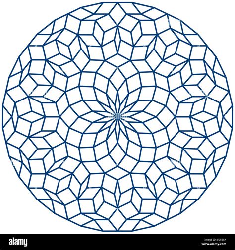 Penrose tiling hi-res stock photography and images - Alamy