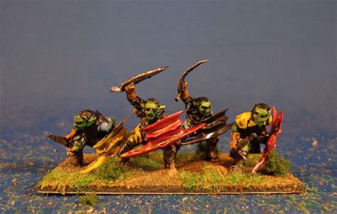 Bob's Miniature Wargaming Blog: LotR goblin warband