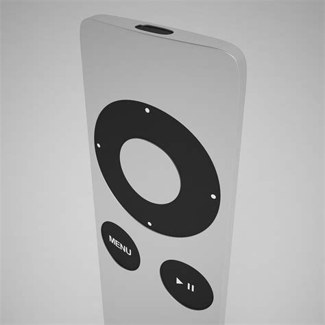 3d apple tv remote model