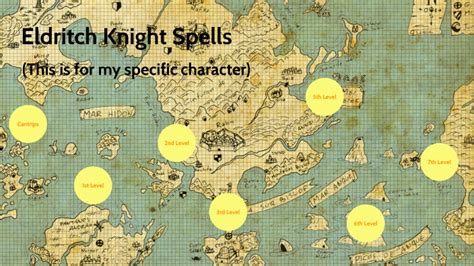 Eldritch Knight Spells by Hugh Daubek