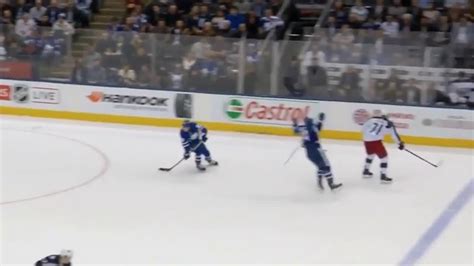 Foligno's hit on Morgan Rielly in OT - Interference or not? : r/hockey