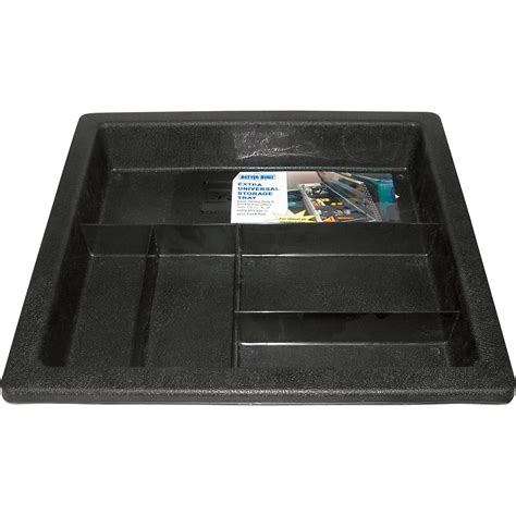 Better Built 5-Pocket Black Truck Tool Box Tray — 19in.L x 18in.W, Model# 23512470 | Northern ...