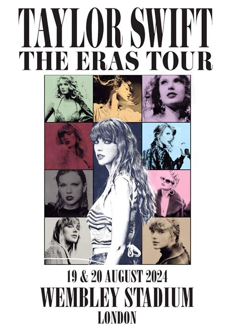 TAYLOR SWIFT Eras Stadium 2024 World Tour: Wembley Stadium,, 10/31/2022