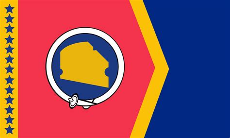 Wisconsin State Flag Redesign Based on State Seal : r/vexillology