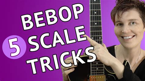 Major Bebop Scale Tricks Jazz Guitar Lesson