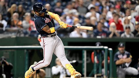 WATCH: Ronald Acuña Jr. joins exclusive 40-40 club with 40th home run ...