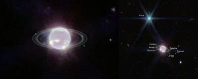 James Webb Space telescope captures striking view of Neptune's rings - INDIA New England News