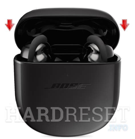 How to hard reset BOSE QuietComfort Earbuds II