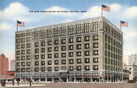 Rike-Kumler Company Building Dayton, OH Postcard