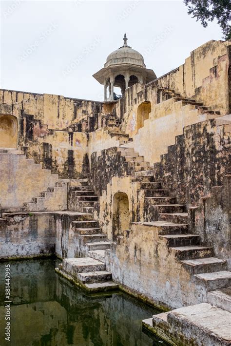 Panna Meena ka Kund stepwell Stock Photo | Adobe Stock