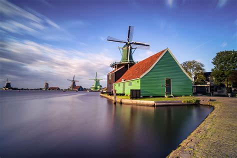 Mills at Zaanse Schans, Netherlands