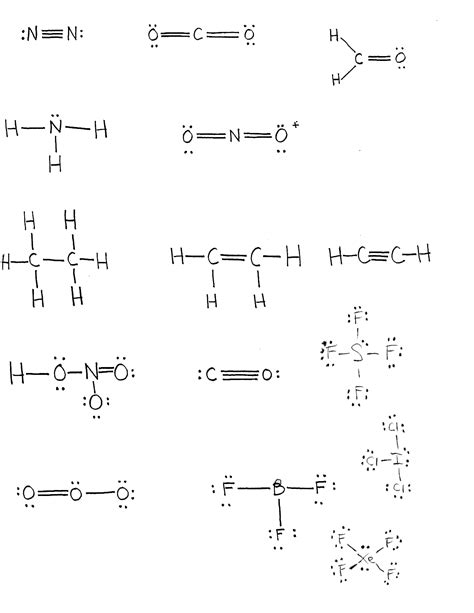 Structural Formula Worksheet Answers | Printable Worksheets and Activities for Teachers, Parents ...