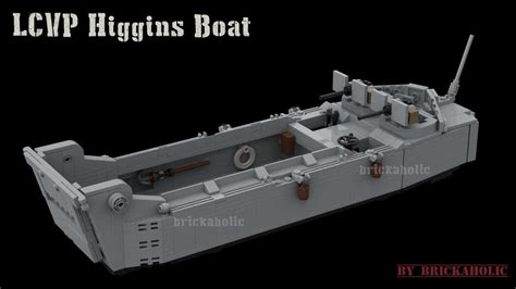 LEGO MOC LCVP HIGGINS BOAT - D-Day ww2 by Darcanj - Brickaholic | Rebrickable - Build with LEGO