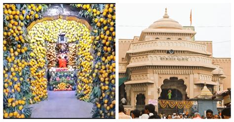 Maharashtra's Vitthal Rukmini Temple Decorated With 7000 Mangoes, Later ...