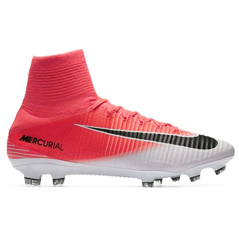 Nike Mercurial SuperFly V FG Soccer Cleats (Racer Pink/Black/White) | 831940-601 | SOCCERCORNER.COM